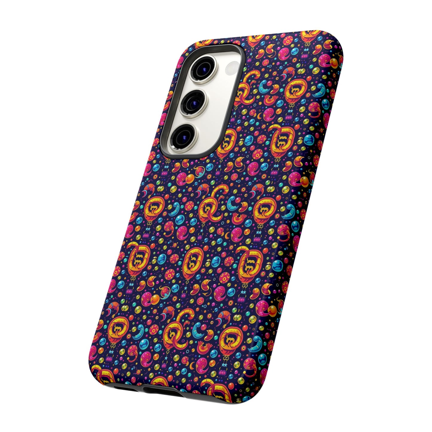 Tough Cases, Aquarius, Zodiac v1, Bubble Pattern