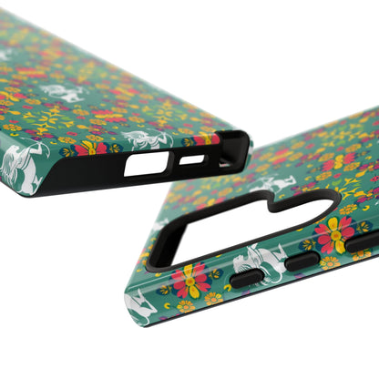 Tough Cases, Sagittarius, Zodiac, Flower Pattern