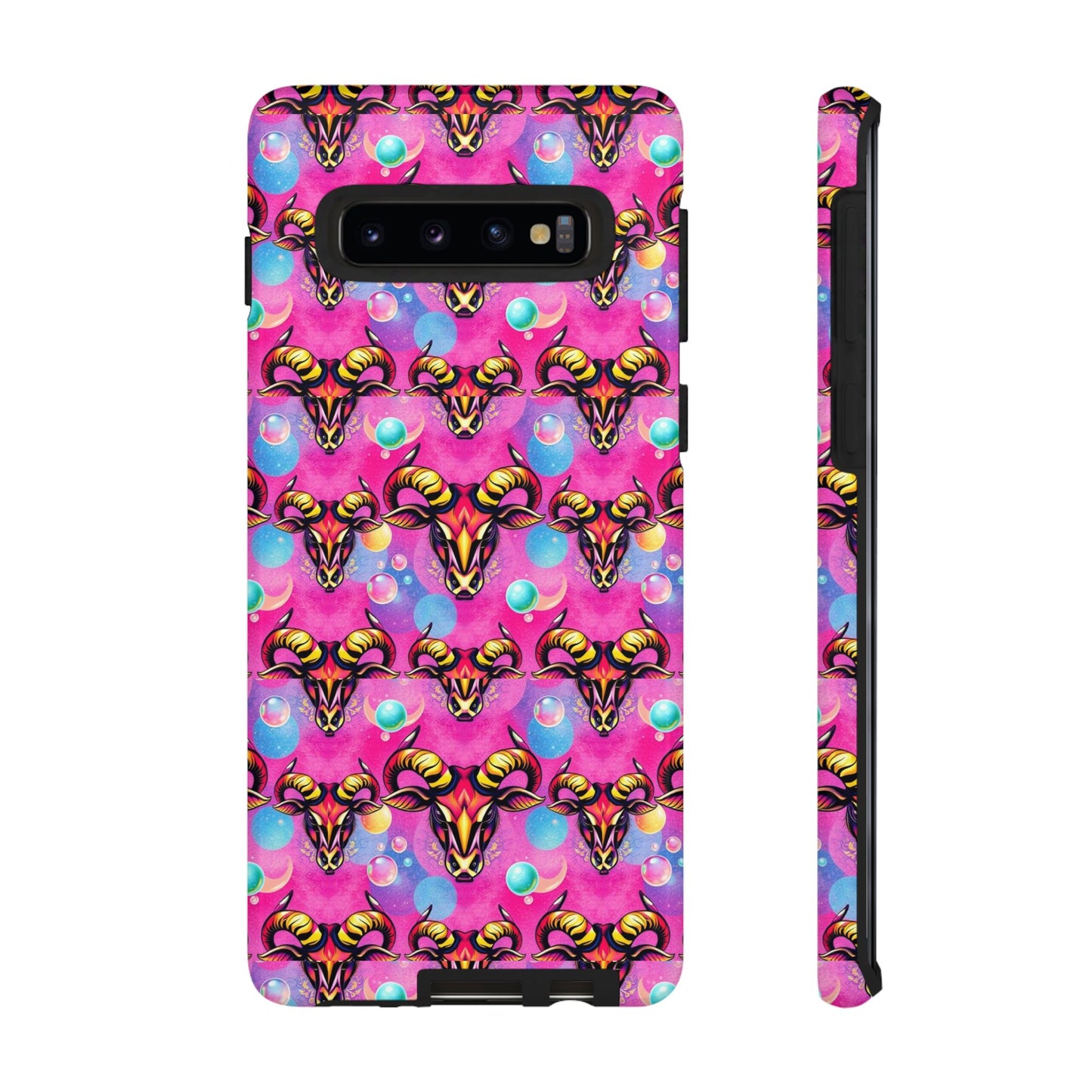 Tough Cases, Taurus, Zodiac, Bubble Pattern