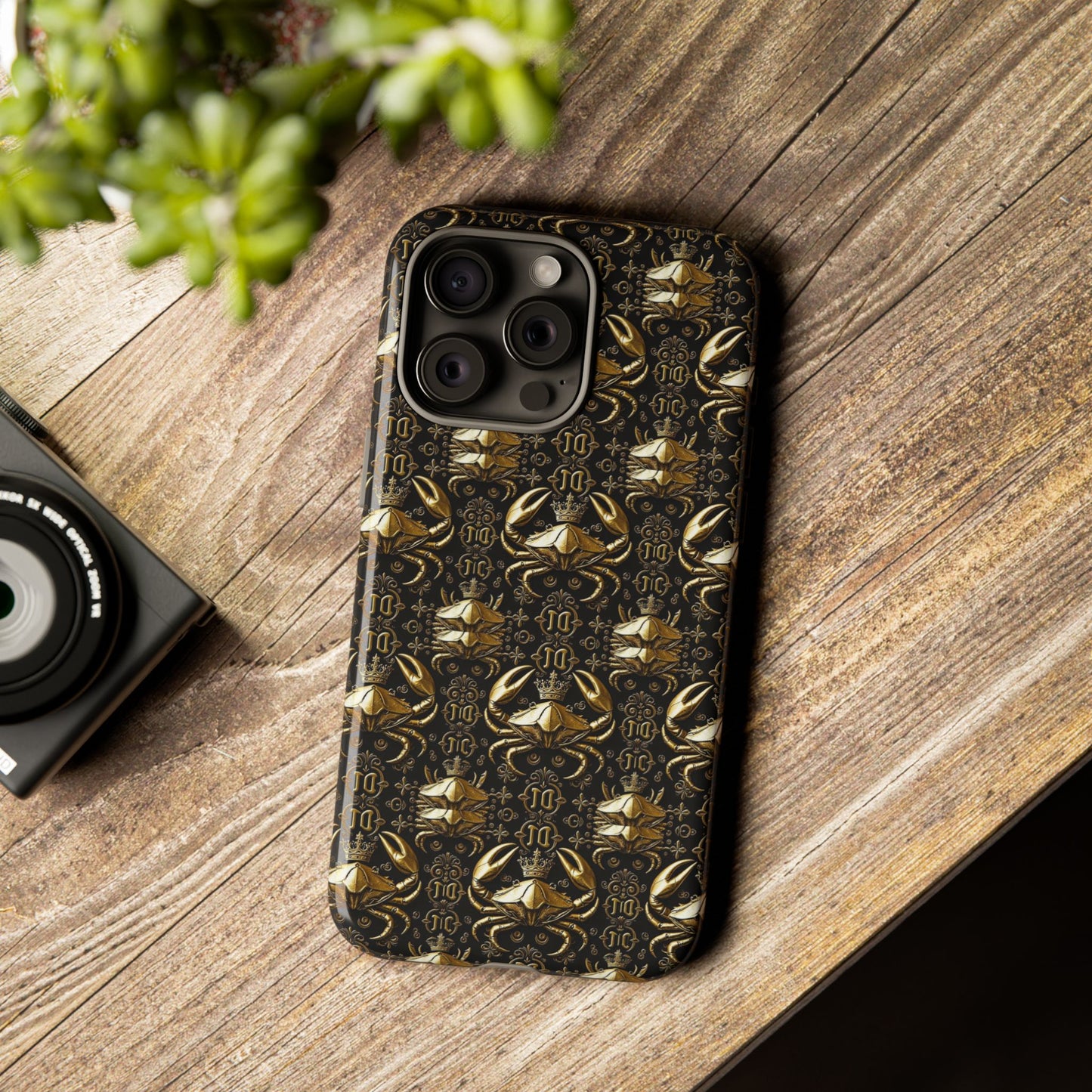 Tough Cases, Cancer, Zodiac, Metal Pattern
