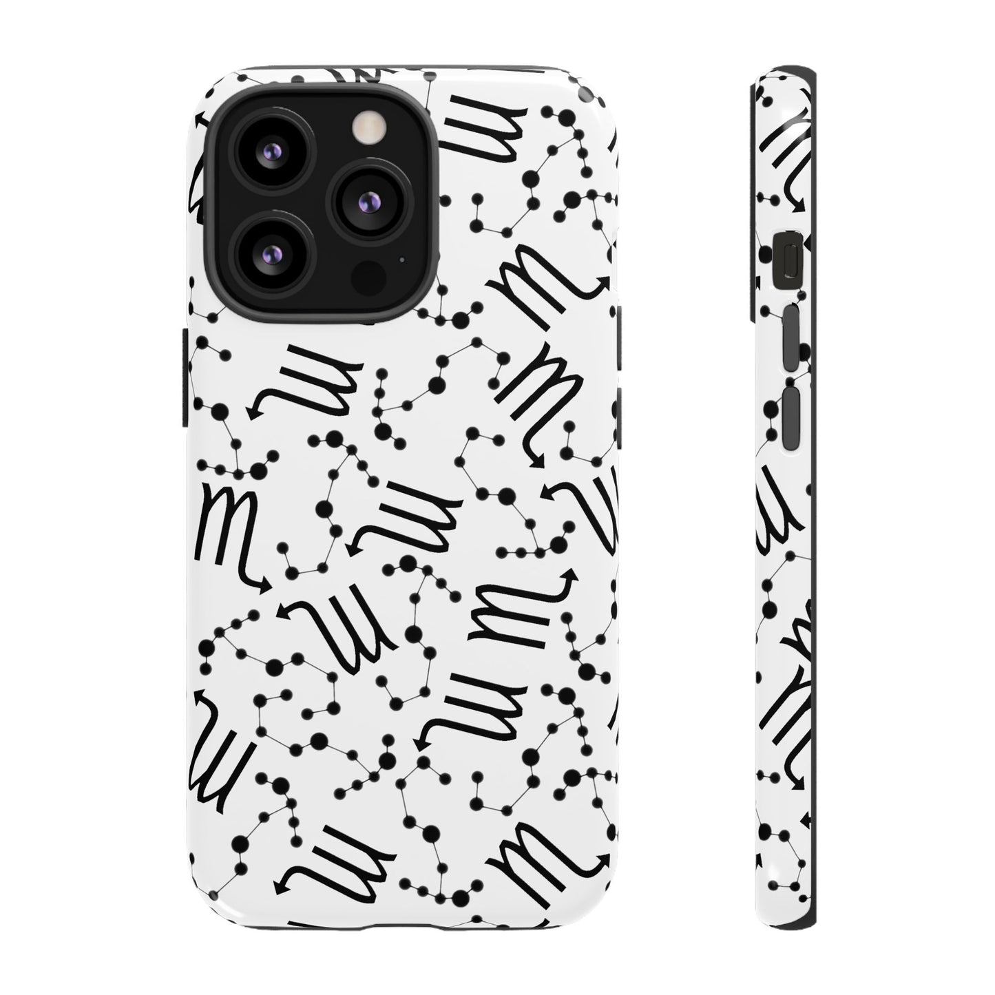 Tough Cases with the Scorpio Zodiac sign for iPhone, Samsung Galaxy, and Google Pixel devices