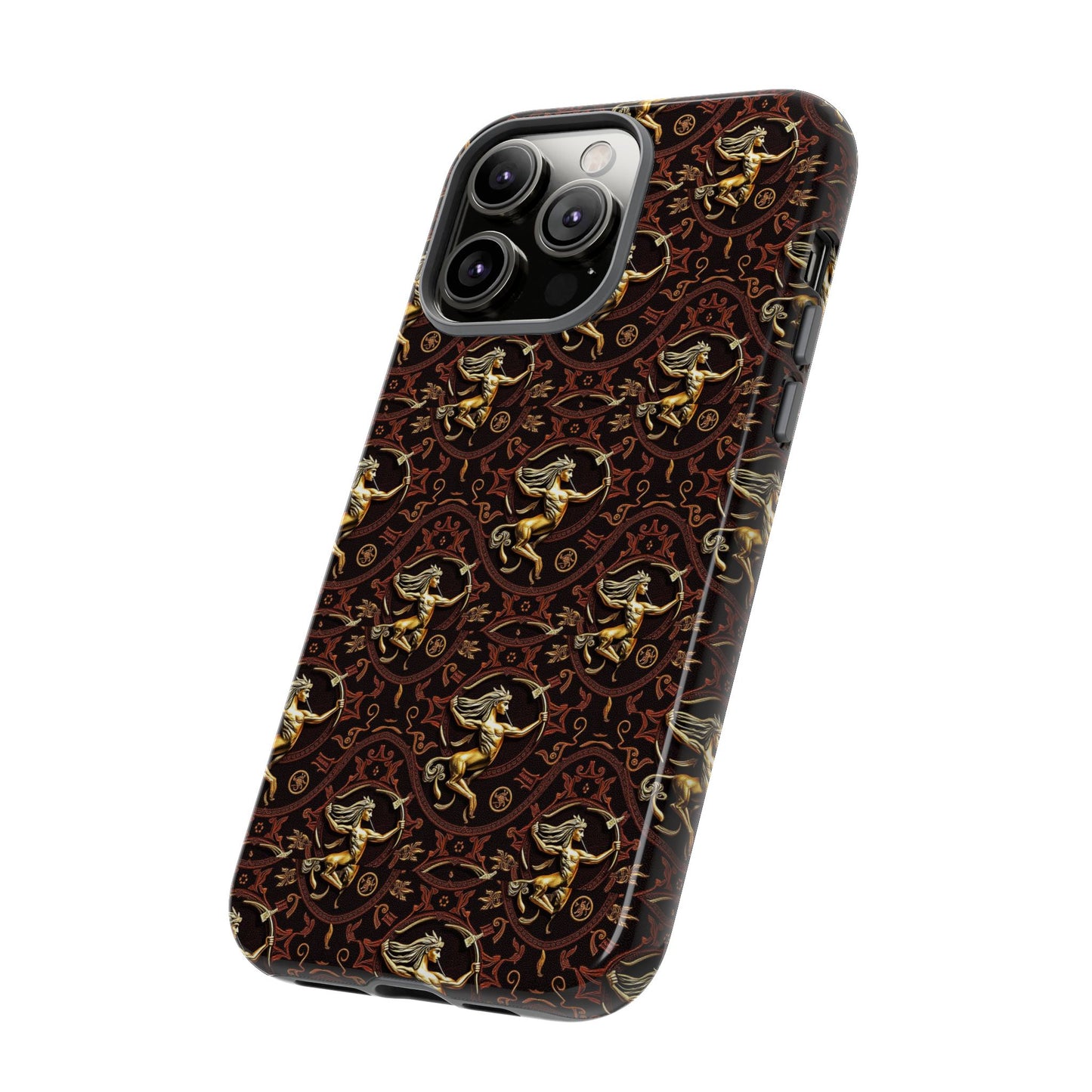 Tough Cases, Sagittarius, Zodiac, Metal Pattern