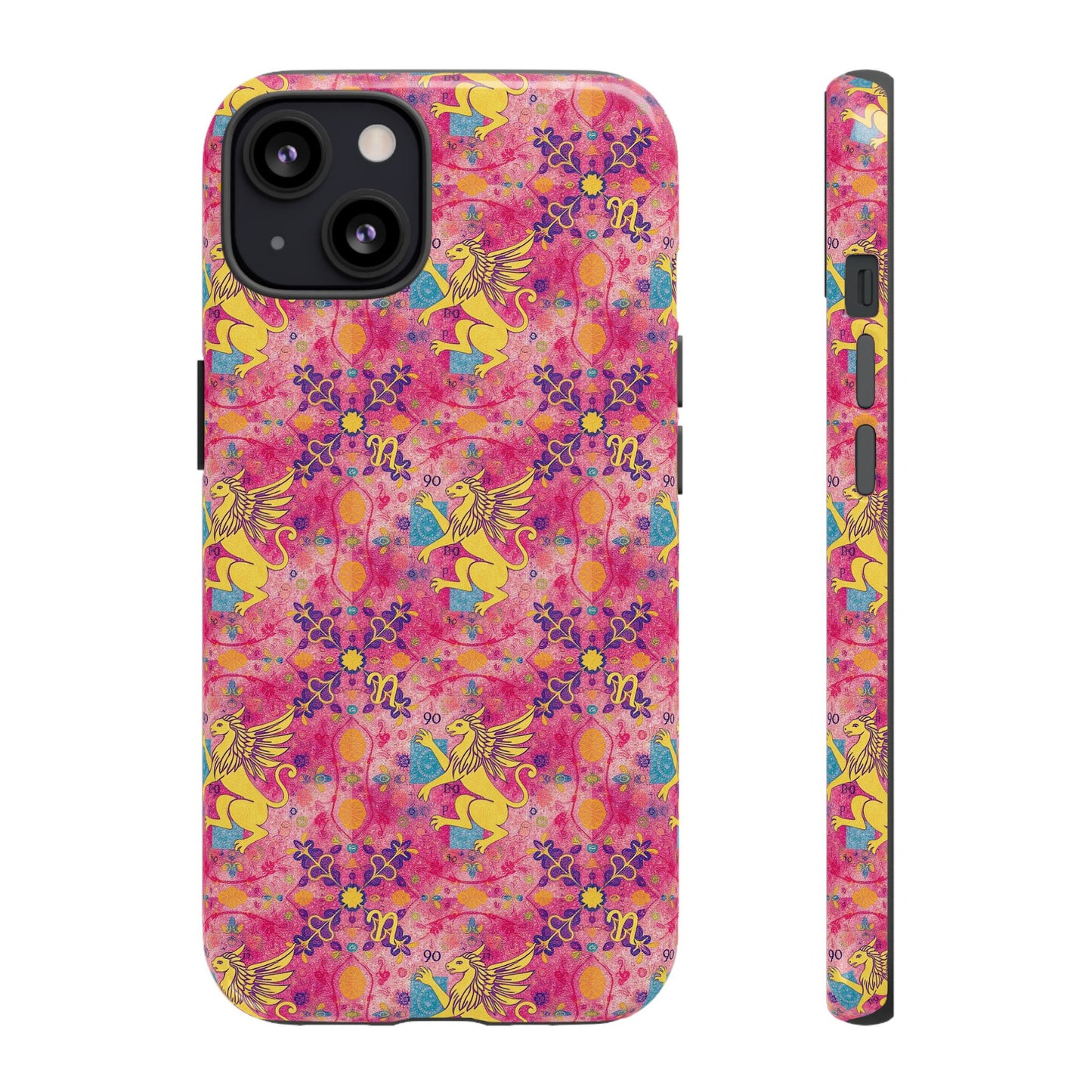 Tough Cases, Virgo, Zodiac, Metal Pattern