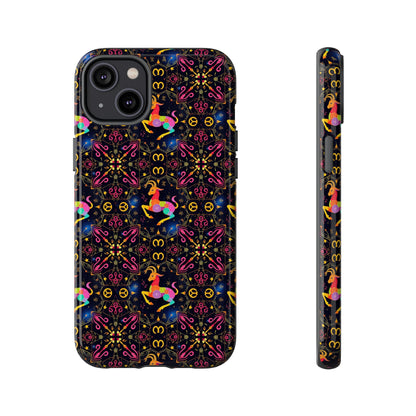Tough Cases, Capricorn, Zodiac v2, Metal Pattern