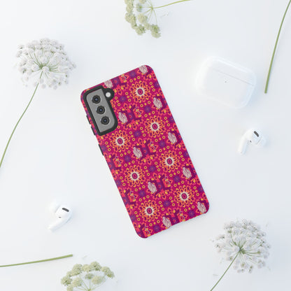 Tough Cases, Gemini, Zodiac v1, Flower Pattern