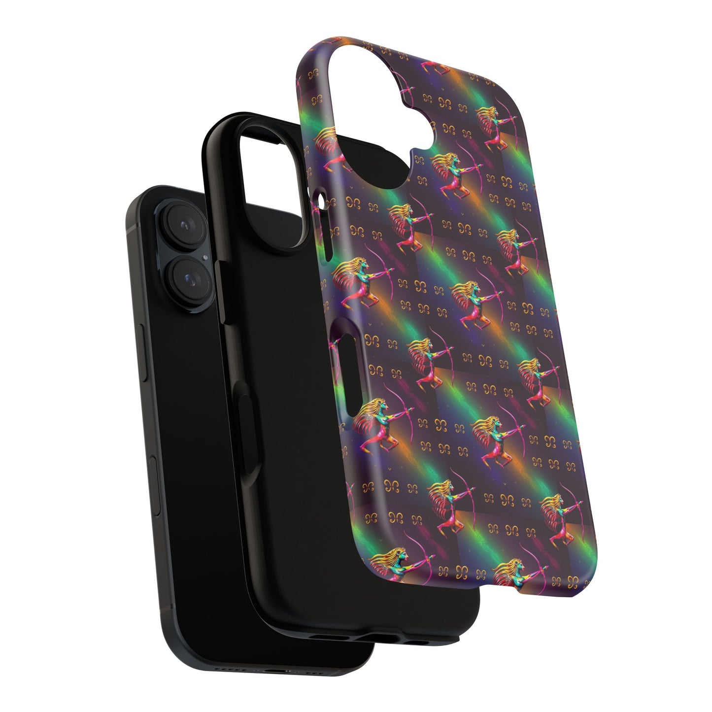 Tough Cases, Sagittarius, Zodiac v1, Metal Pattern