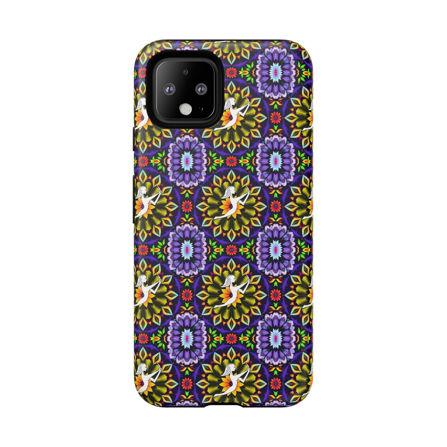 Tough Cases, Sagittarius, Zodiac v1, Flower Pattern
