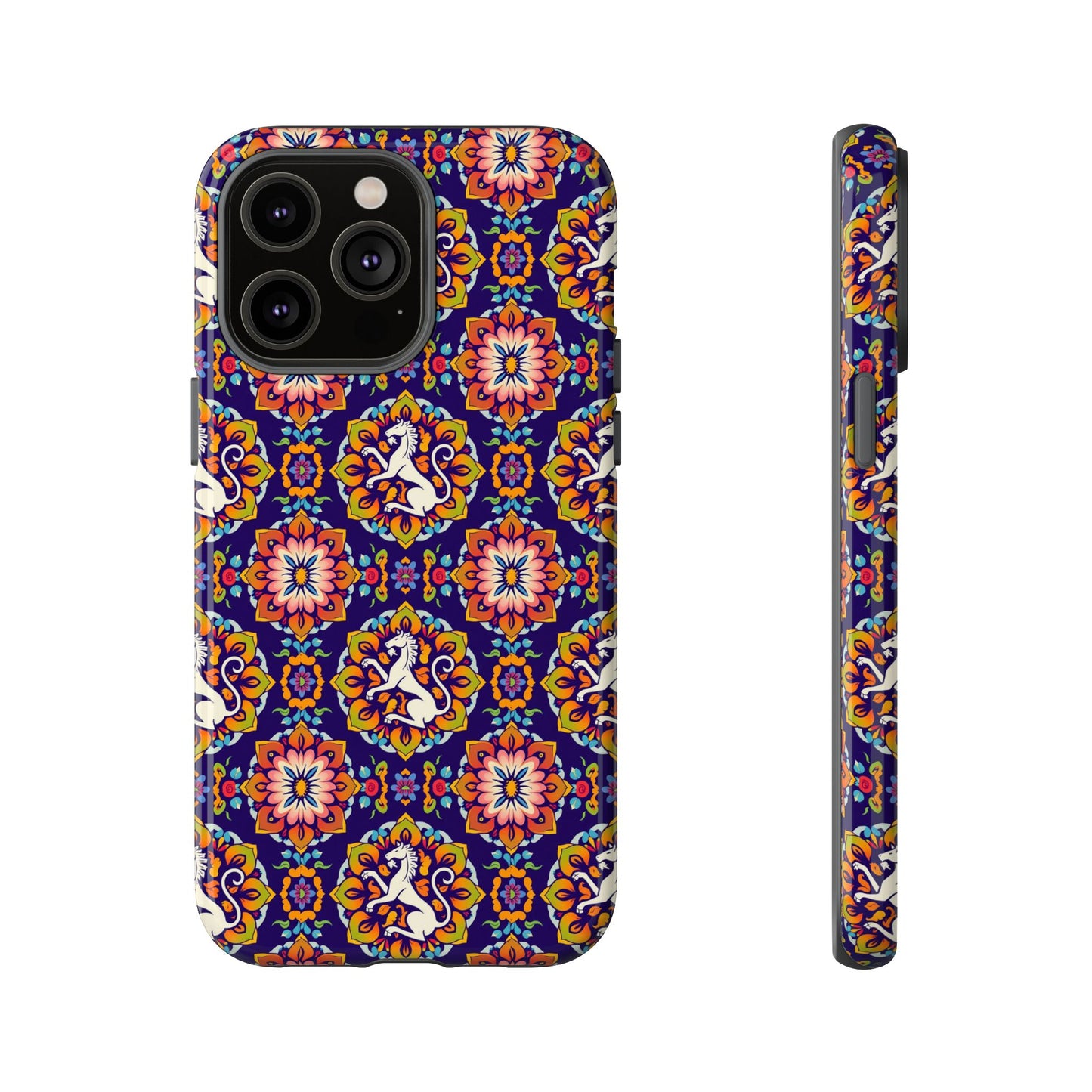 Tough Cases, Virgo, Zodiac v3, Flower Pattern
