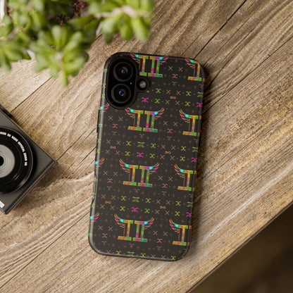 Tough Cases, Gemini, Zodiac v1, Metal Pattern