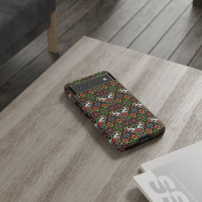 Tough Cases, Taurus, Zodiac v2, Flower Pattern