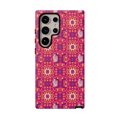 Tough Cases, Gemini, Zodiac v1, Flower Pattern