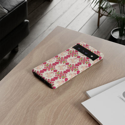 Tough Cases, Capricorn, Zodiac v3, Flower Pattern