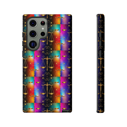 Tough Cases, Libra, Zodiac v1, Metal Pattern