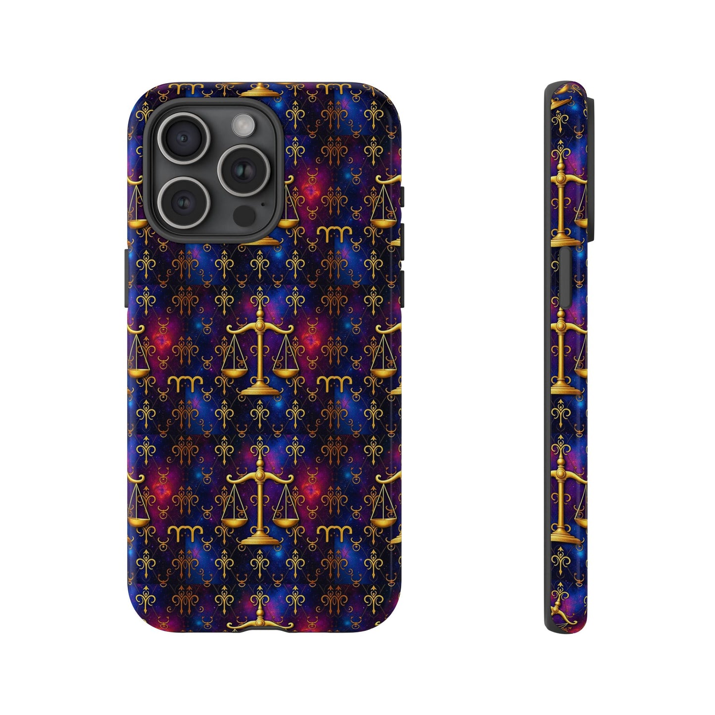 Tough Cases, Libra, Zodiac v2, Metal Pattern