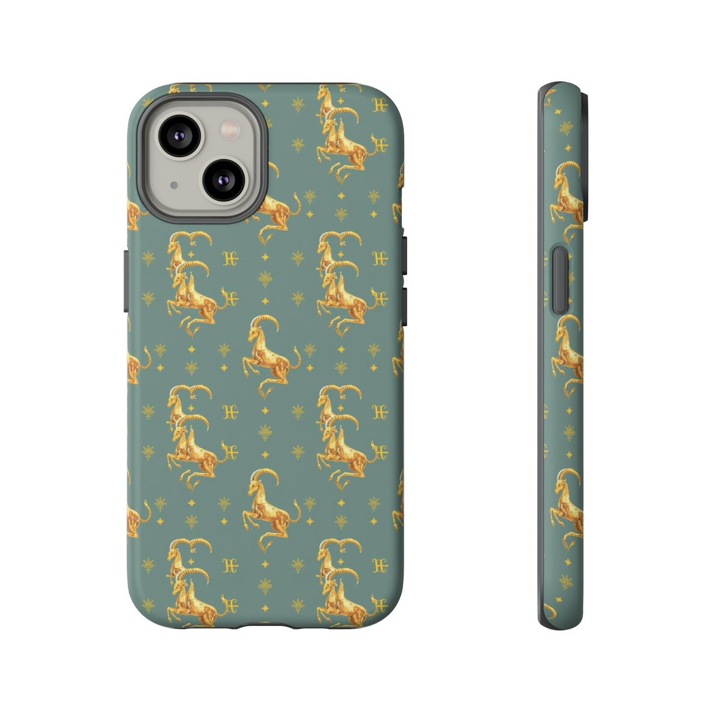 Tough Cases, Capricorn, Zodiac v1, Metal Pattern