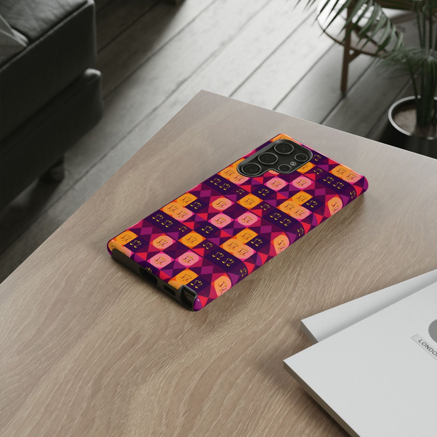 Tough Cases, Libra, Zodiac v1, Shape Pattern