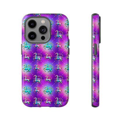 Tough Cases, Aquarius, Zodiac, Metal Pattern