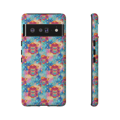Tough Cases, Pisces, Zodiac v1, Bubble Pattern