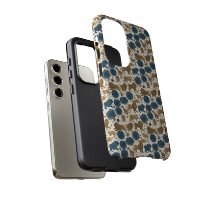 Tough Cases, Leo, Zodiac v2, Metal Pattern