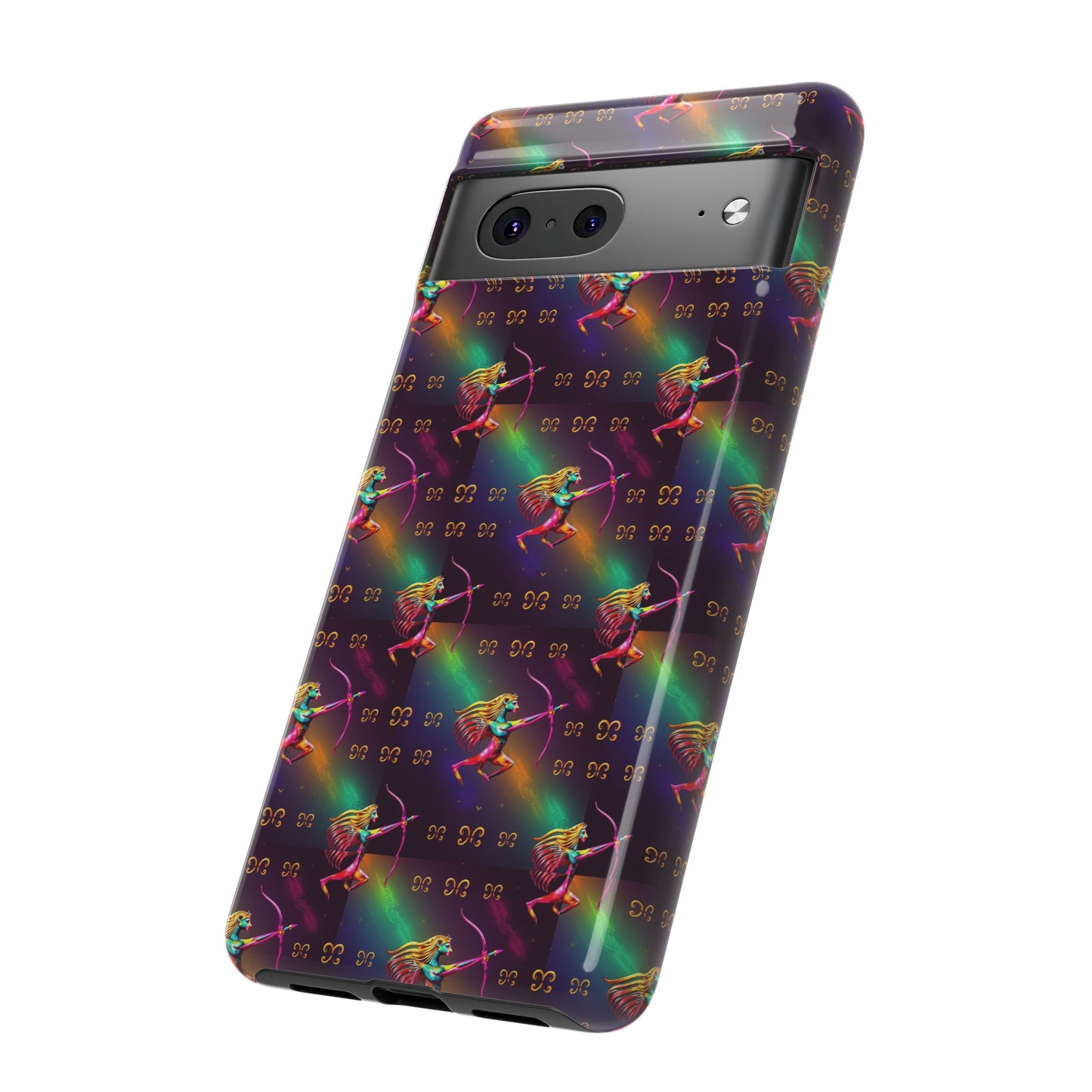 Tough Cases, Sagittarius, Zodiac v1, Metal Pattern
