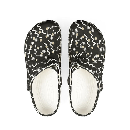 EVA Foam Rubber Shoes (AOP), Material 100% EVA, Aquarius Zodiac Design