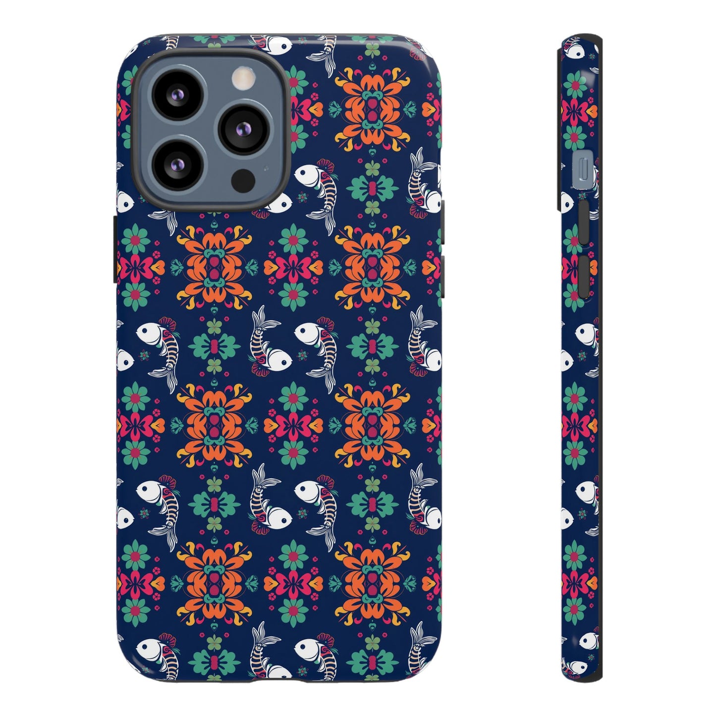 Tough Cases, Pisces, Zodiac, Flower Pattern