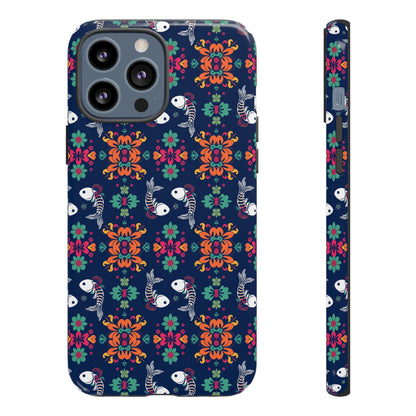 Tough Cases, Pisces, Zodiac, Flower Pattern