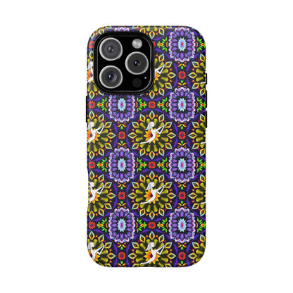 Tough Cases, Sagittarius, Zodiac v1, Flower Pattern