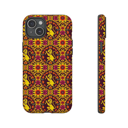 Tough Cases, Virgo, Zodiac v1, Flower Pattern