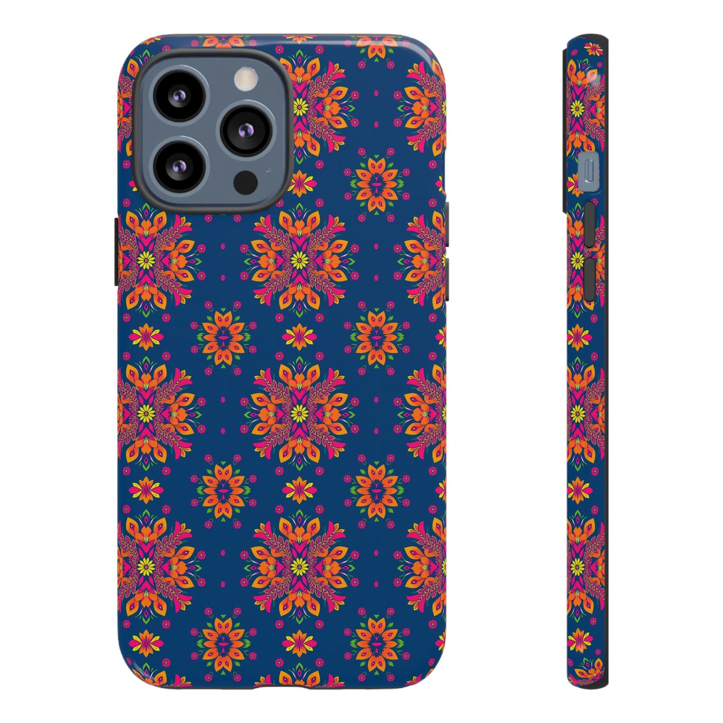 Tough Cases, Gemini, Zodiac v2, Flower Pattern