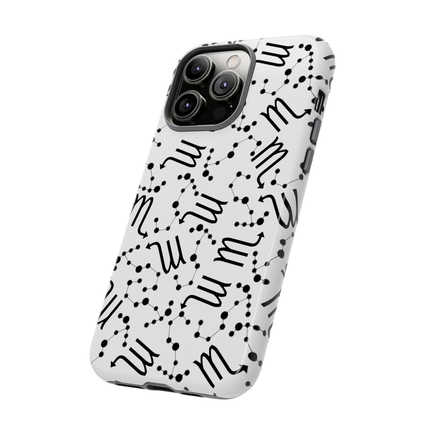 Tough Cases with the Scorpio Zodiac sign for iPhone, Samsung Galaxy, and Google Pixel devices