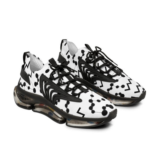 Men's Mesh Sneakers, Aquarius Zodiac Sign, all over print