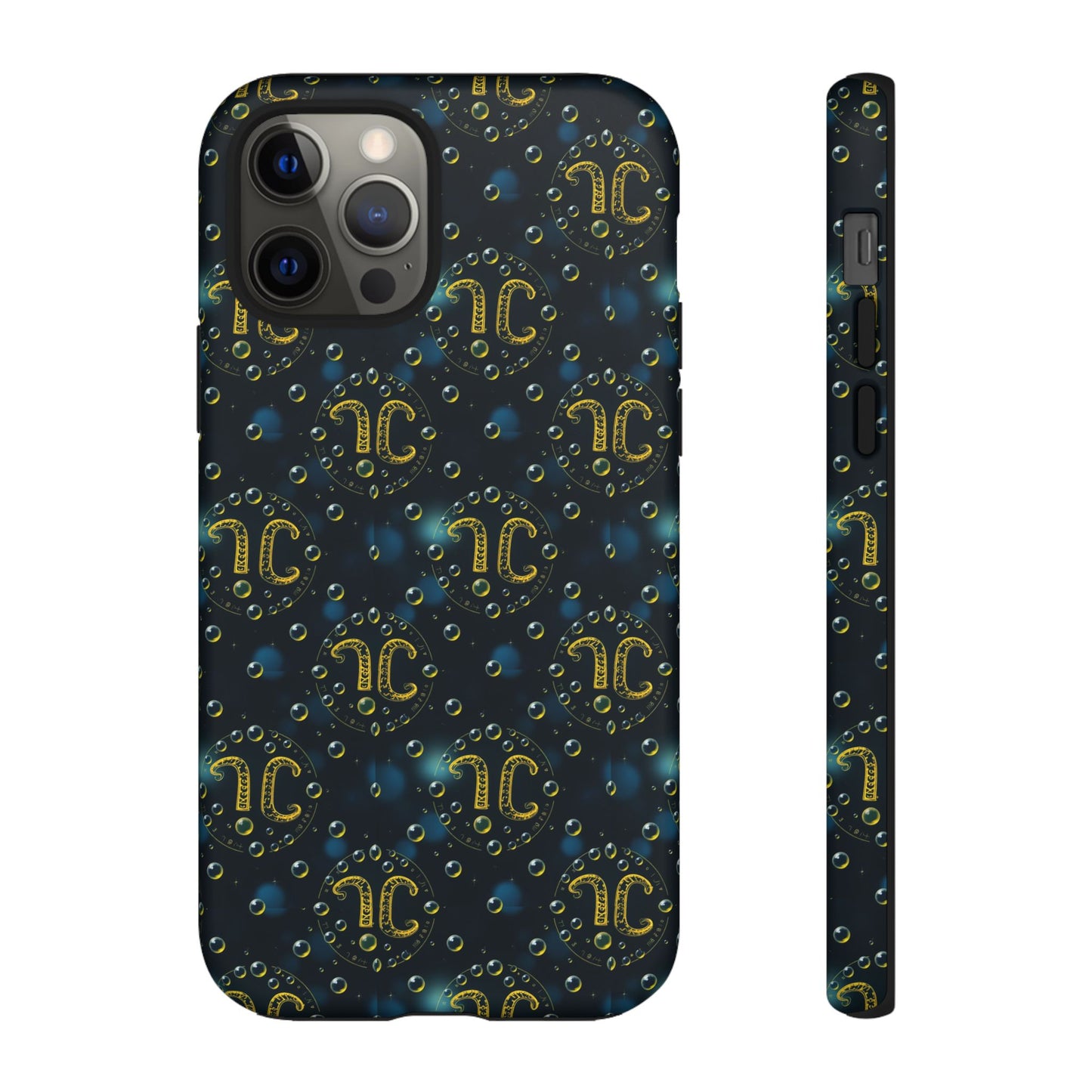 Tough Cases, Aquarius, Zodiac v2, Bubble Pattern