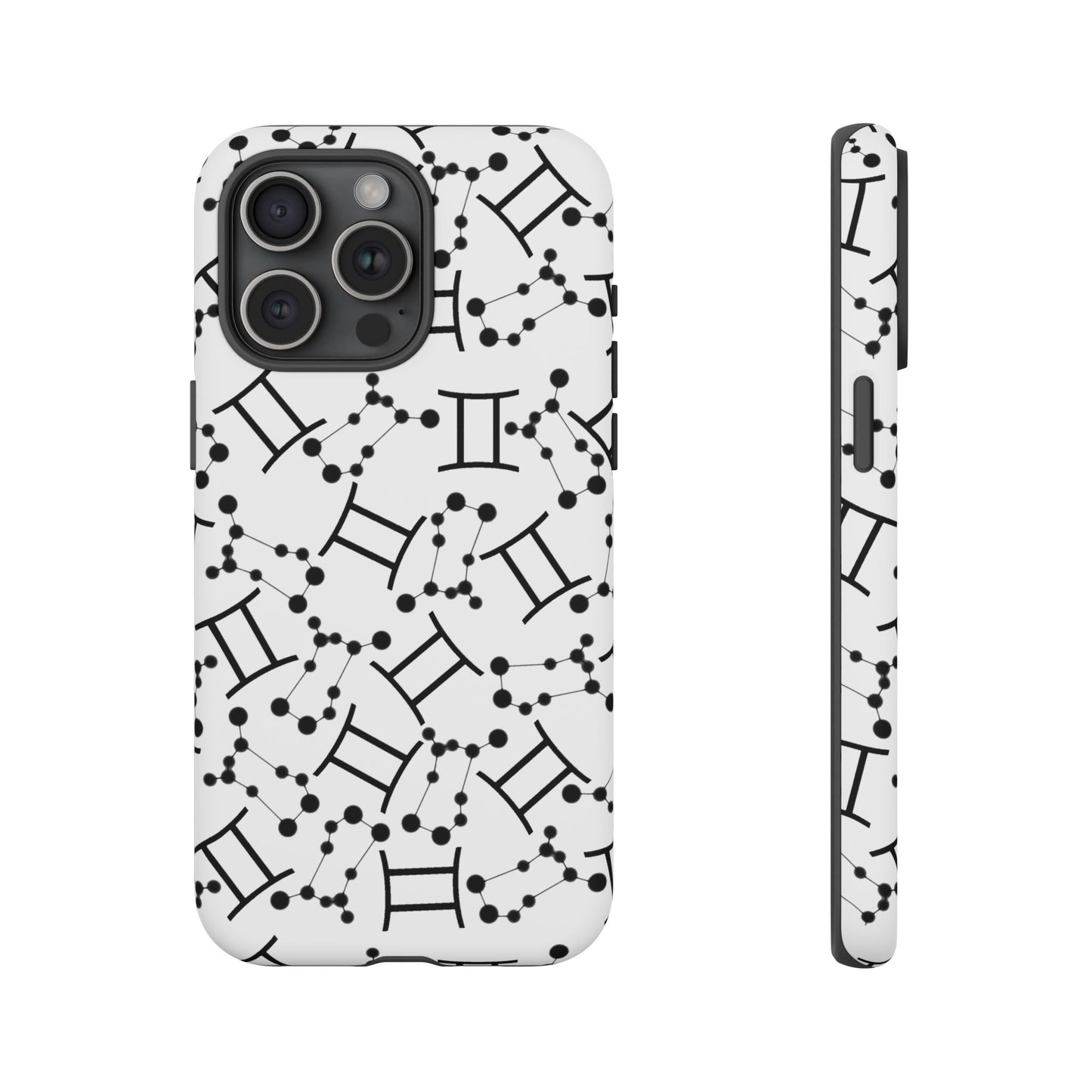 Tough Cases with the Gemini Zodiac sign for iPhone, Samsung Galaxy, and Google Pixel devices