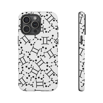 Tough Cases with the Gemini Zodiac sign for iPhone, Samsung Galaxy, and Google Pixel devices