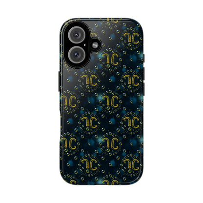 Tough Cases, Aquarius, Zodiac v2, Bubble Pattern