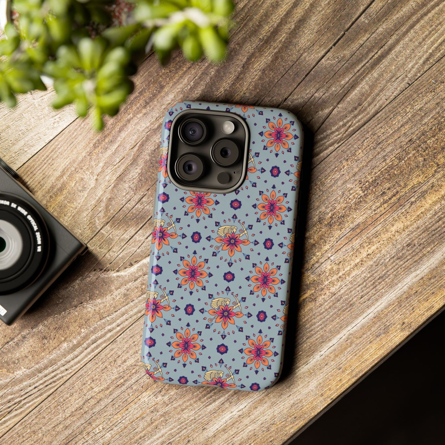Tough Cases, Sagittarius, Zodiac v3, Flower Pattern