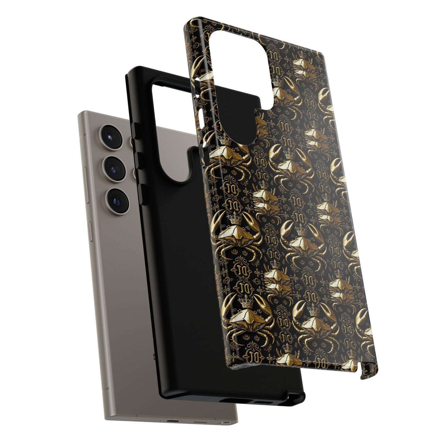 Tough Cases, Cancer, Zodiac, Metal Pattern