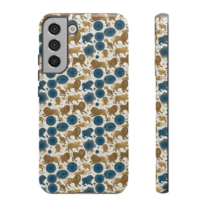 Tough Cases, Leo, Zodiac v2, Metal Pattern