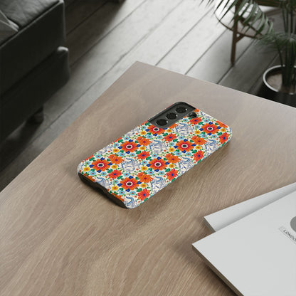 Tough Cases, Virgo, Zodiac v4, Flower Pattern