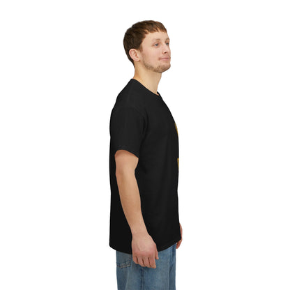 Unisex Heavy Cotton T-Shirt, Capricorn God, Zodiac Design