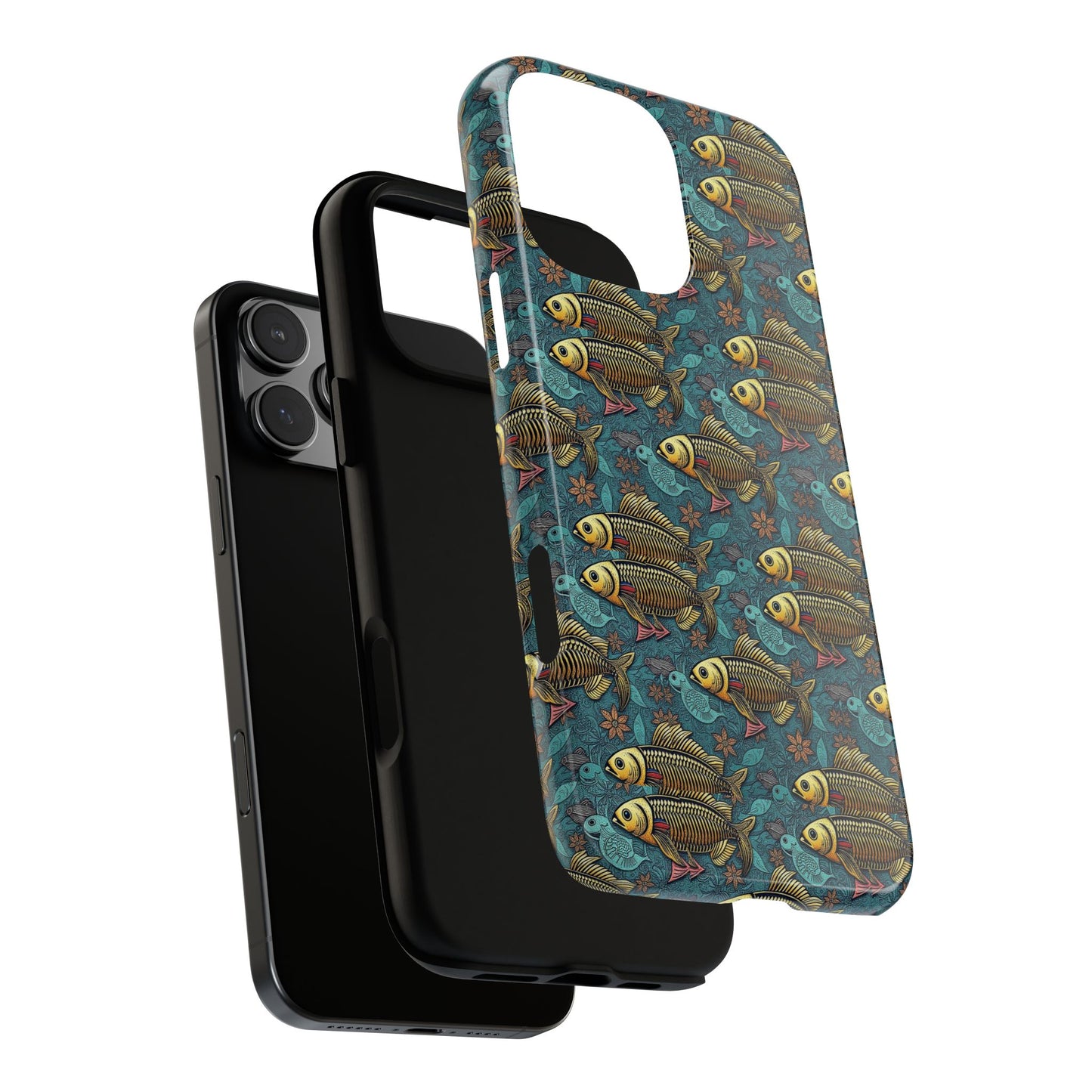 Tough Cases, Pisces, Zodiac v1, Metal Pattern