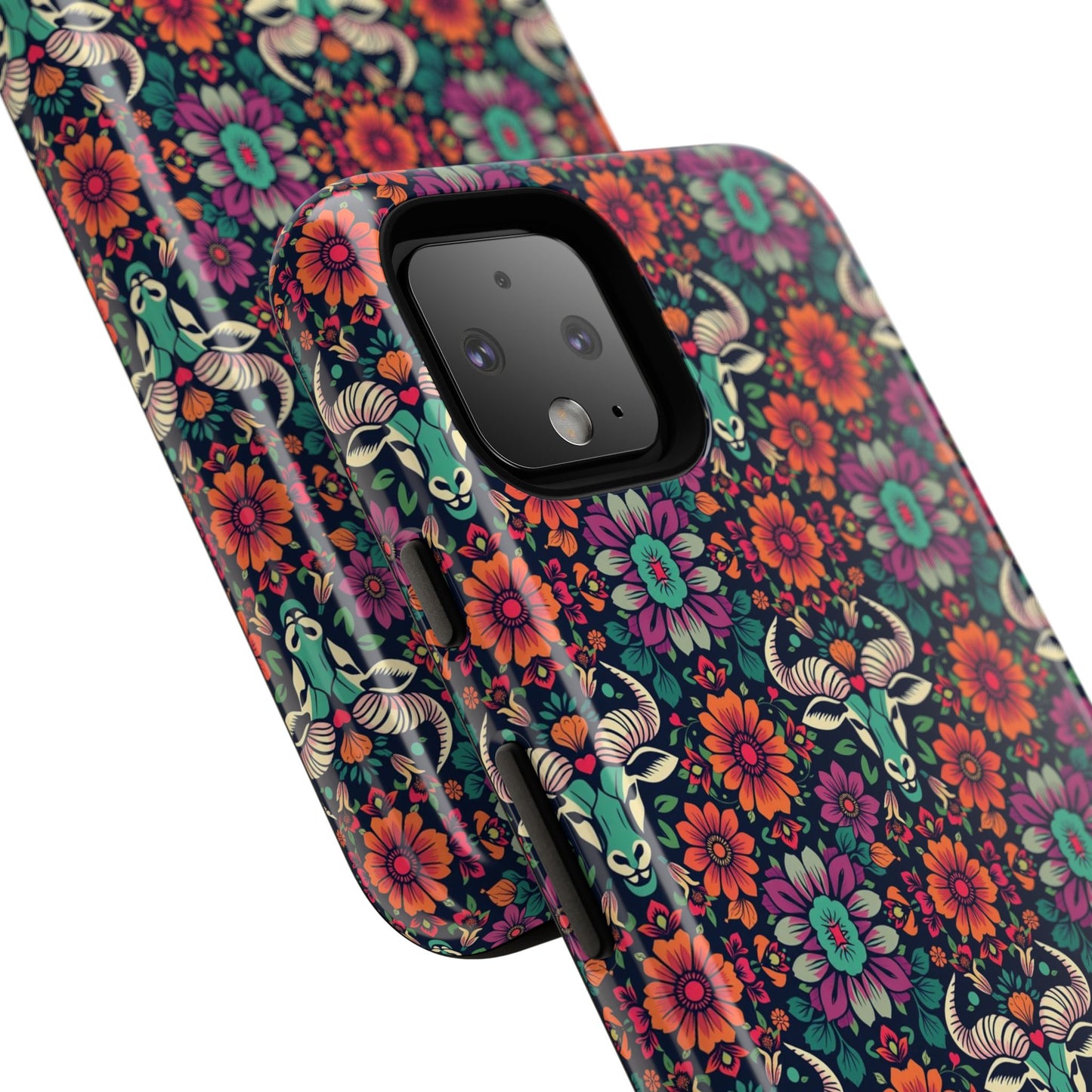 Tough Cases, Taurus, Zodiac v4, Flower Pattern