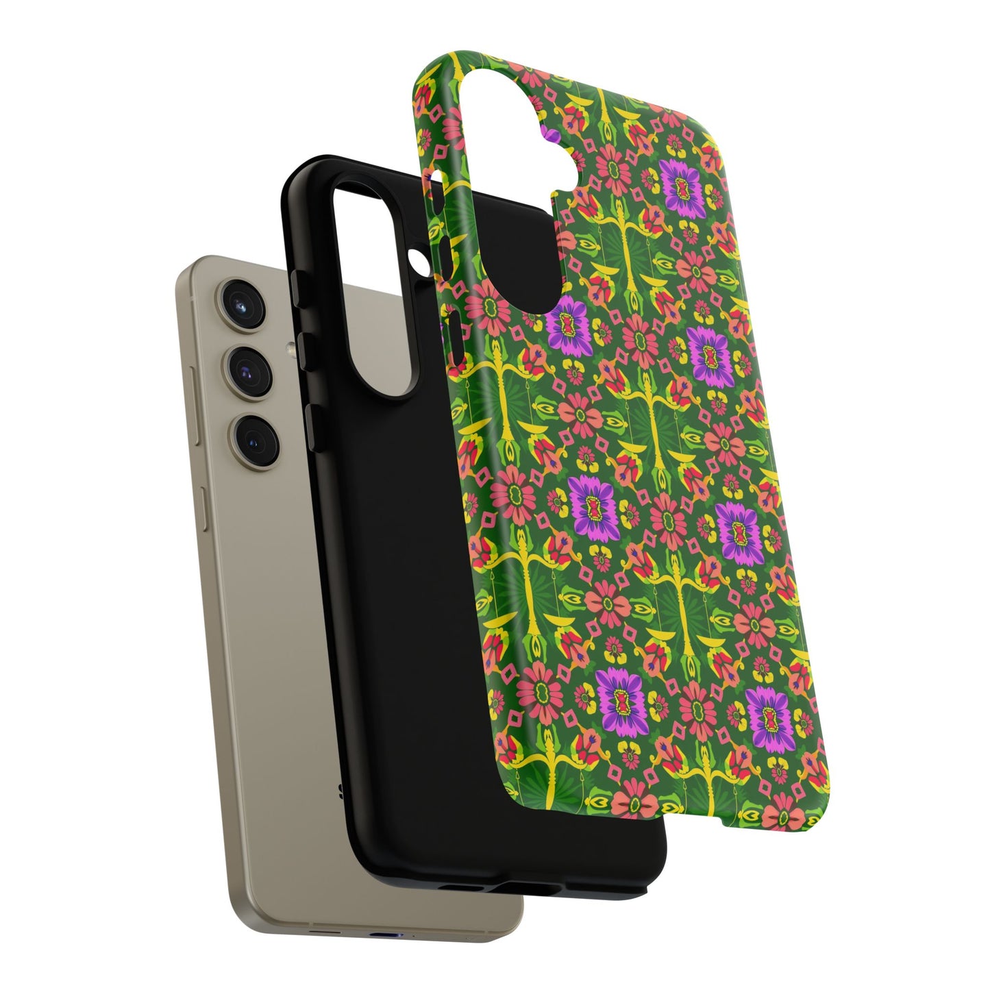 Tough Cases, Libra, Zodiac, Flower Pattern