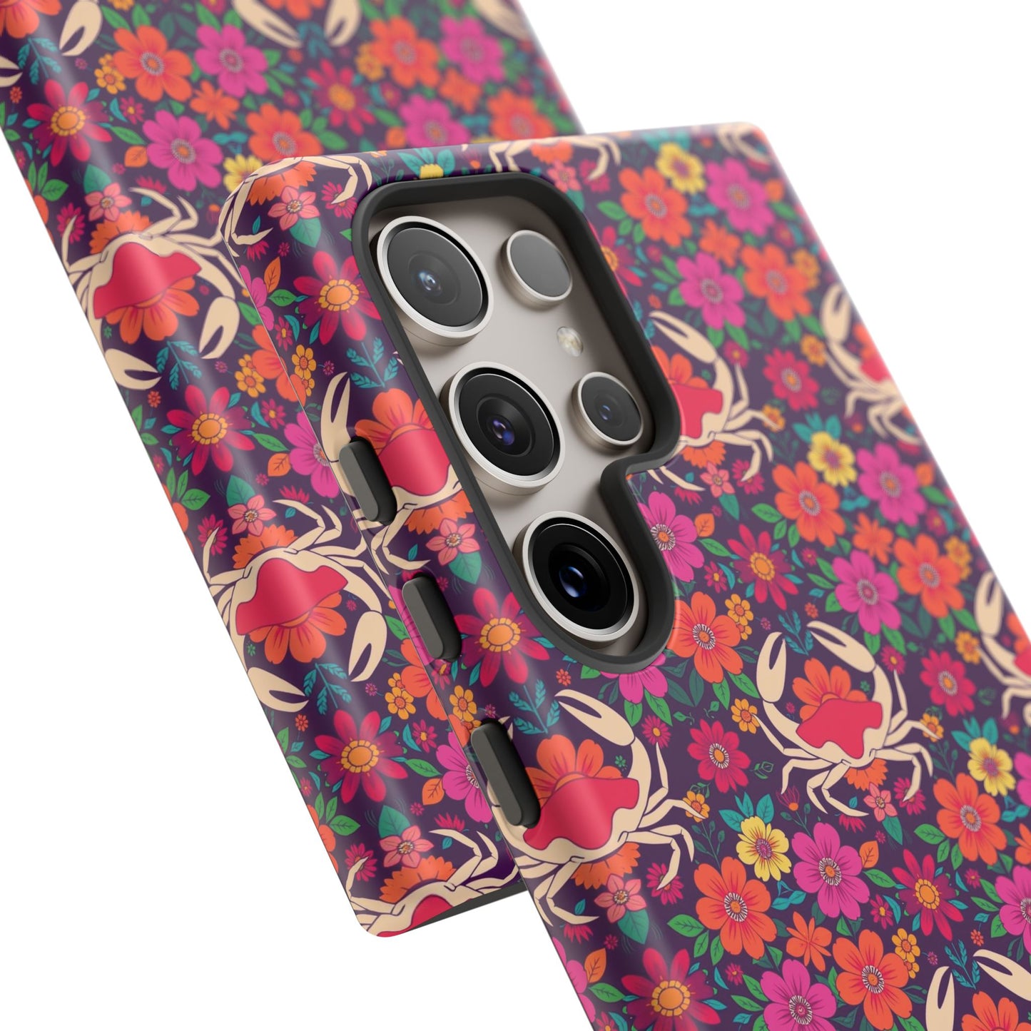 Tough Cases, Cancer, Zodiac v1, Flower Pattern