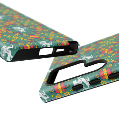 Tough Cases, Sagittarius, Zodiac, Flower Pattern