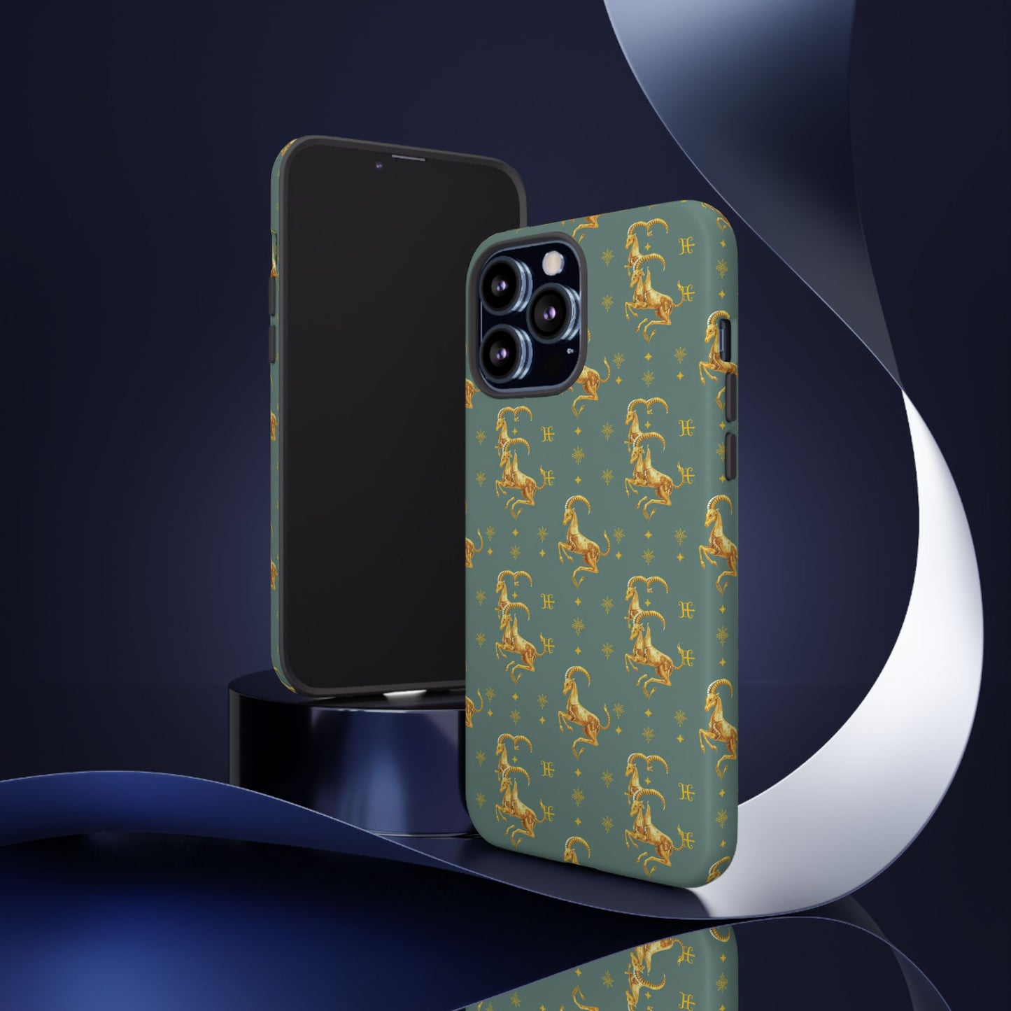 Tough Cases, Capricorn, Zodiac v1, Metal Pattern