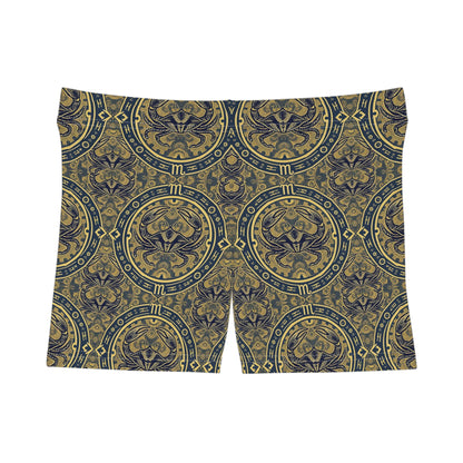 Women's Shorts, AOP, Cancer, Zodiac, Pattern