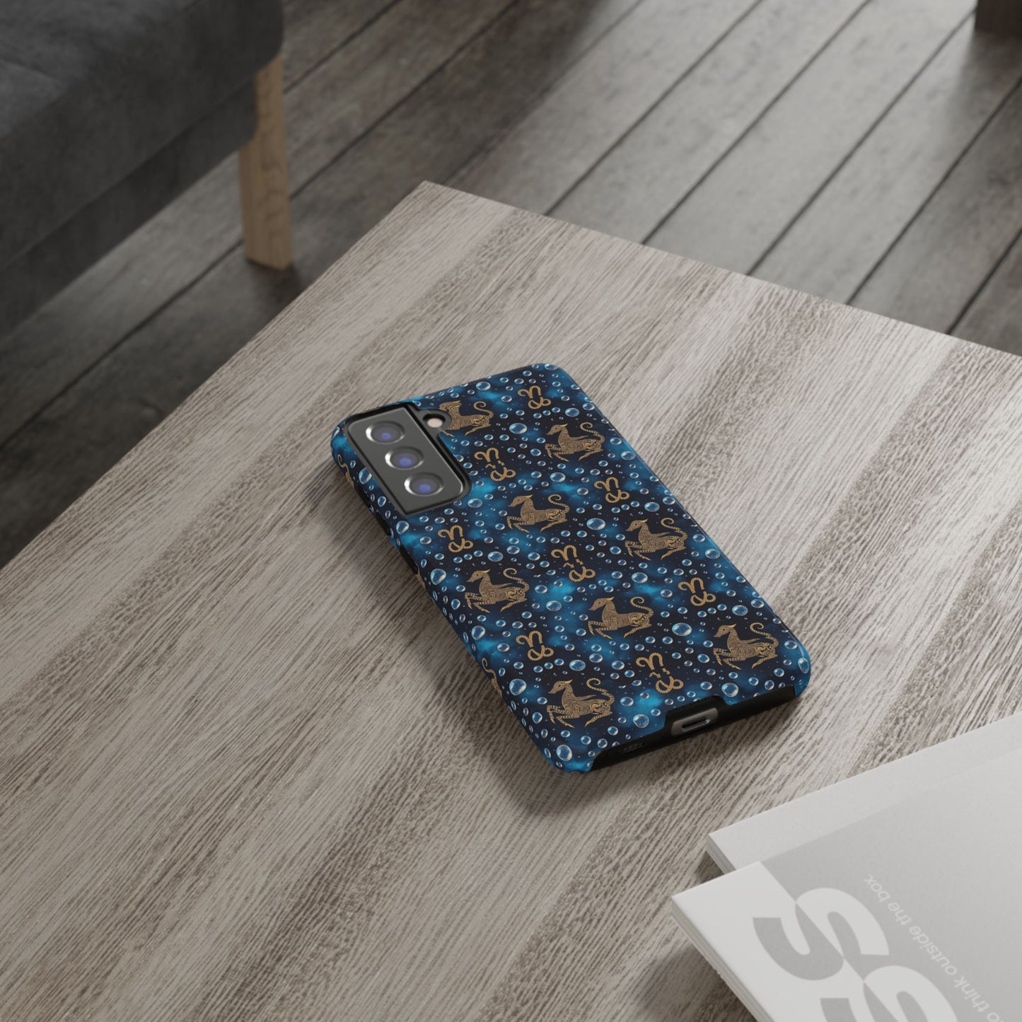 Tough Cases, Capricorn, Zodiac, Bubble Pattern