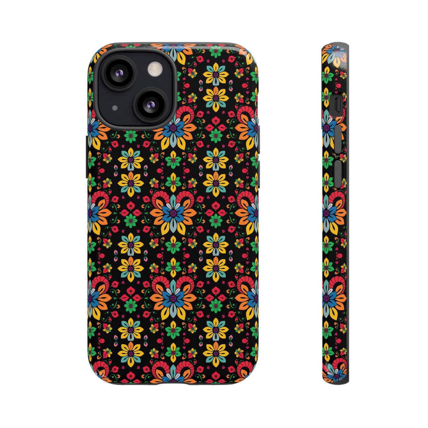 Tough Cases, Aries, Zodiac v2, Flower Pattern